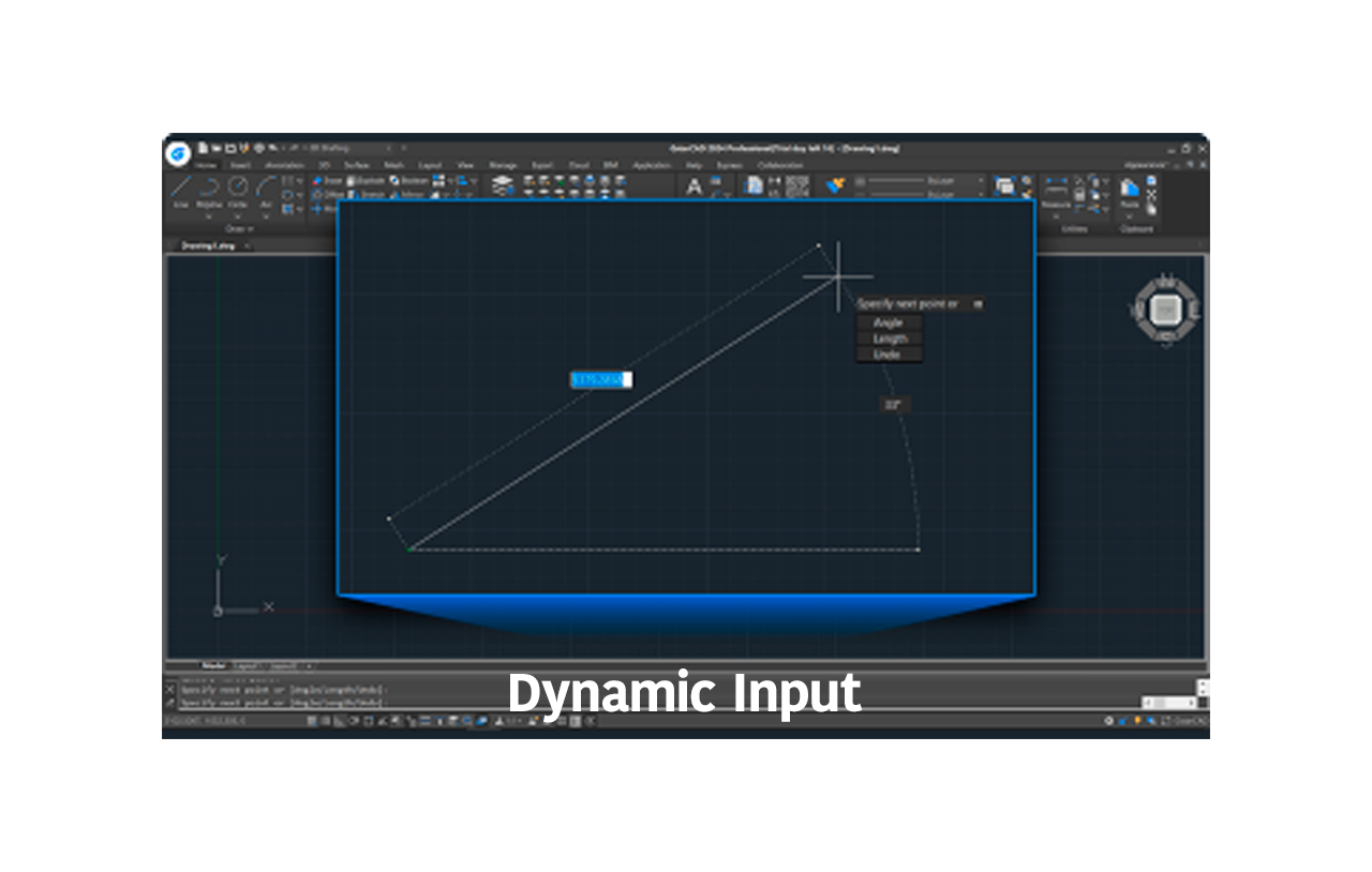 Dynamic Input ALternativa CAD